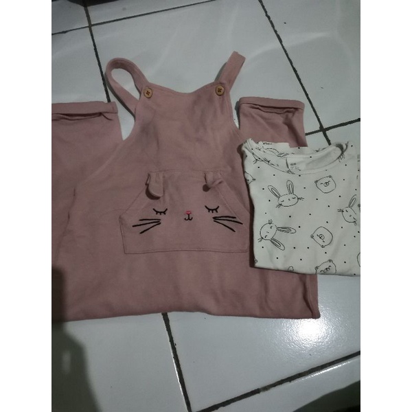 preloved hnm kids, preloved overall anak