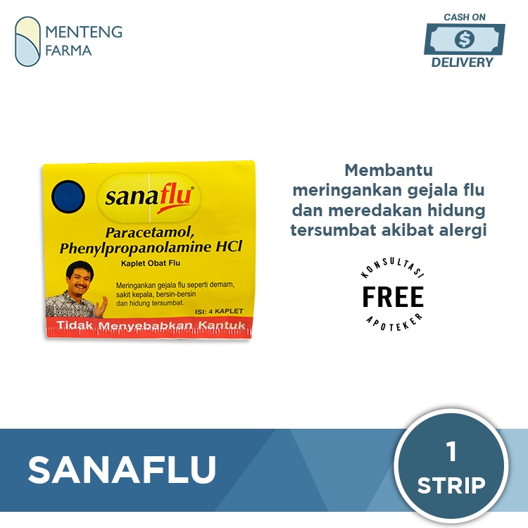 Sanaflu - Obat Pereda Flu dan Pilek