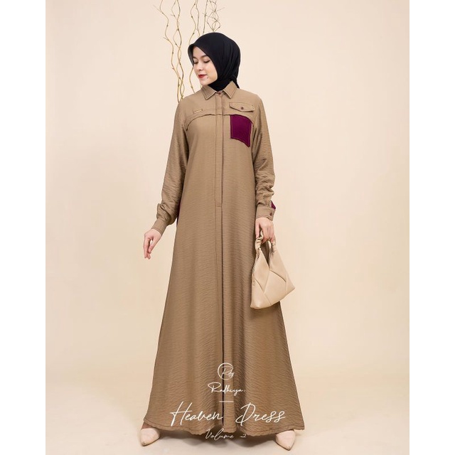 HEAVEN DRESS BY RADHIYA GAMIS TERBARU ABAYA