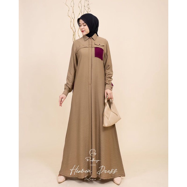 HEAVEN DRESS BY RADHIYA GAMIS TERBARU ABAYA