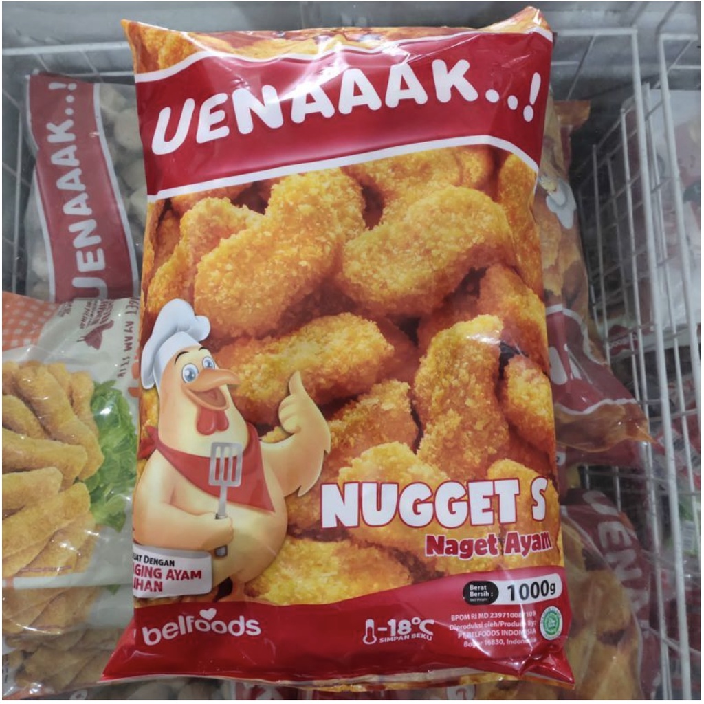 Belfoods Uenak Nugget S 1kg / 1000gr