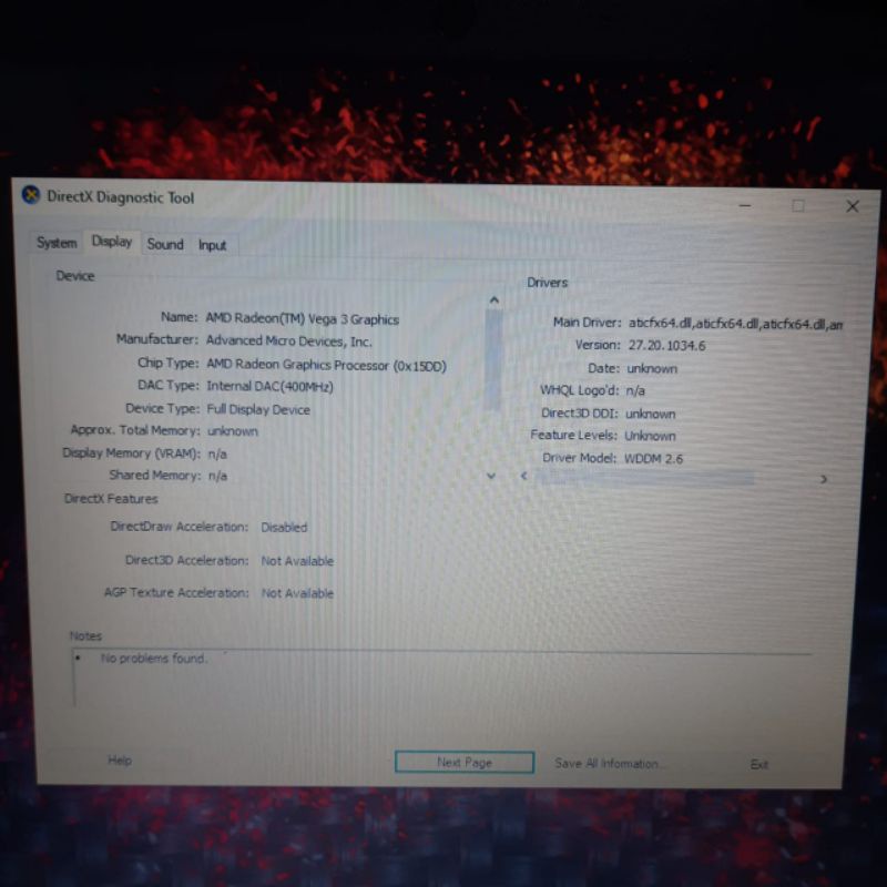 Laptop Hp 15-db0009AU Amd Ryzen 3 - 2200U Ram 4GB HDD 1TB Vga Amd Radeon Vega 3 Layar 15inch Keyboard Numlock