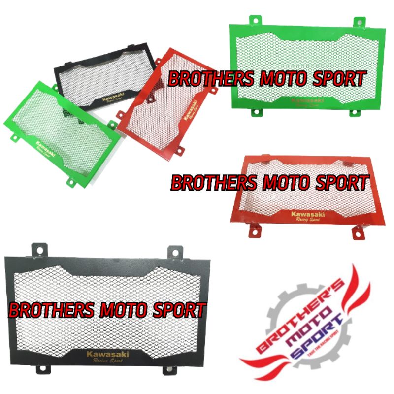 cover radiator ninja250fi tutup radiator pelindung radiator ninja250fi