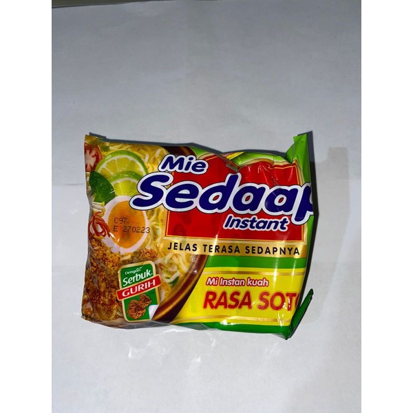 

MIE SEDAAP INSTAN kuah Soto 1 pcs