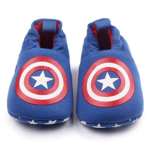 Sepatu Bayi Elegan Casual Santai Captain America - Lv023E #Original