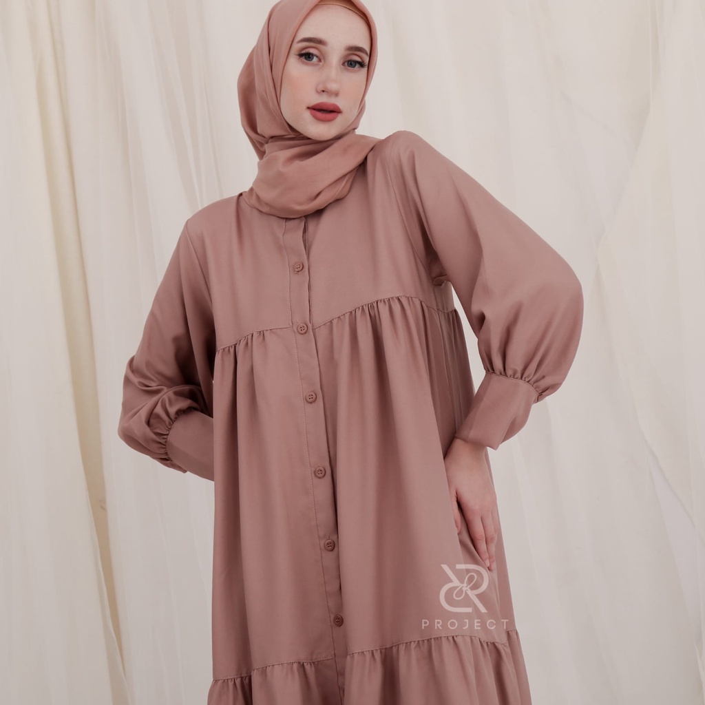 GF02 ~ NEW ZIO DRESS size S M L XL fashion muslim populer gamis susun matt SHAKILA HQ