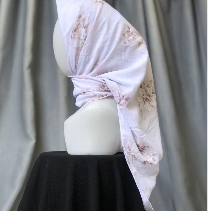 GYNDA BLINK SERIES SEGIEMPAT - jilbab fine hijab viney motif kerudung chiffon japan krudung vine [HT