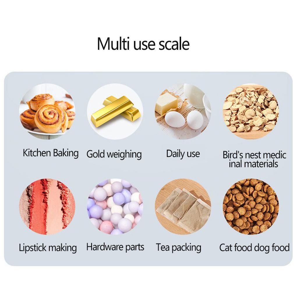 3000g /0 1g Timbangan Elektronik Presisi Tinggi Layar Timbangan Dapur Mini Makanan Weight Balance Akurat Timbang Mengukur Gadget