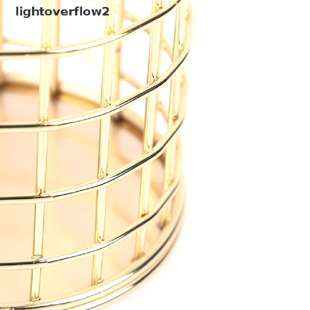 (lightoverflow2) Tempat Pensil / Alat Tulis / Kosmetik / Makeup Untuk Meja Kantor / Sekolah