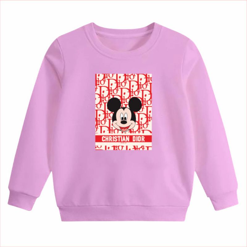 ((IB))SWEATER ANAK UNISEX/M1CK3Y DIGITAL SABLON