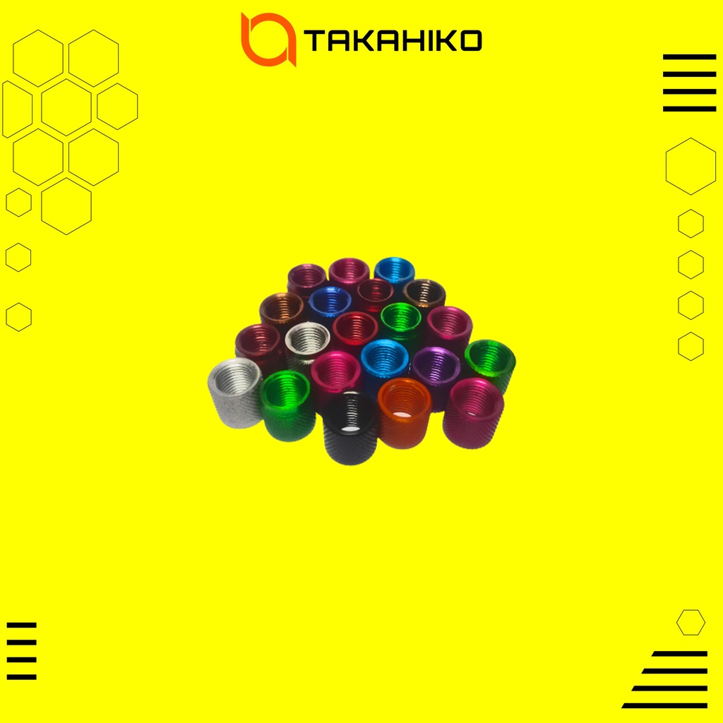 TUTUP PENUTUP DRAT LARAS OD 16 BAHAN DURAL CNC MURAH - Drat Standar - Cocok Untuk Semua PCP