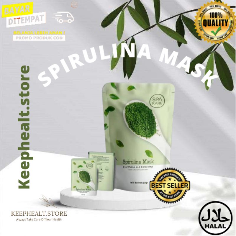 SPAKARE SPIRULINA MASK