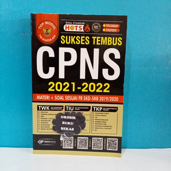 

✨COD✨ BUKU SUKSES TEMBUS CPNS 2021-2022 - TIM MASTER ASN