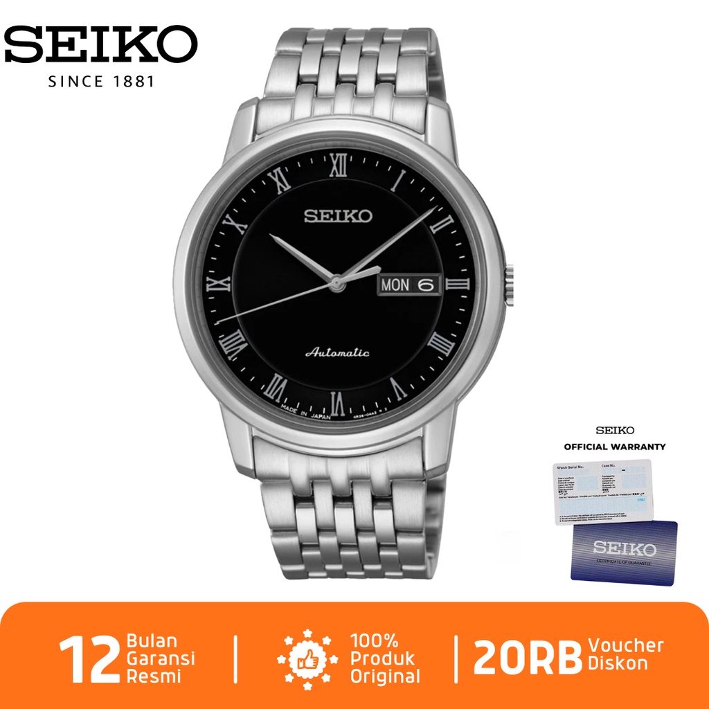 Seiko Presage SRP693J1 Jam Tangan Pria Seiko Automatic SRP693 Stainless Steel Strap