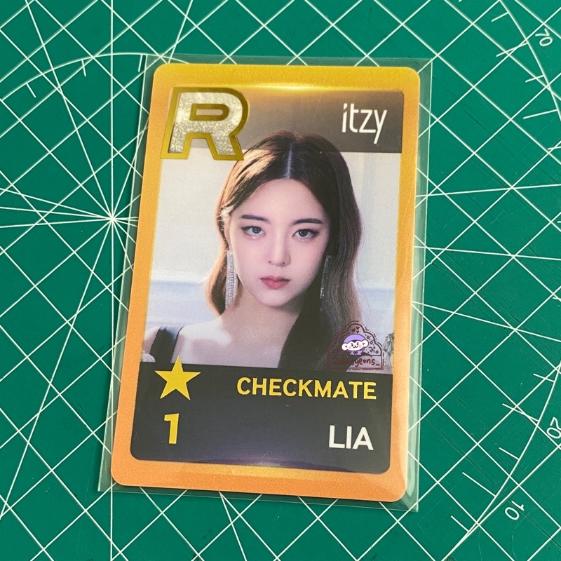 PC Photocard Lia R Card SSJYP Superstar JYP