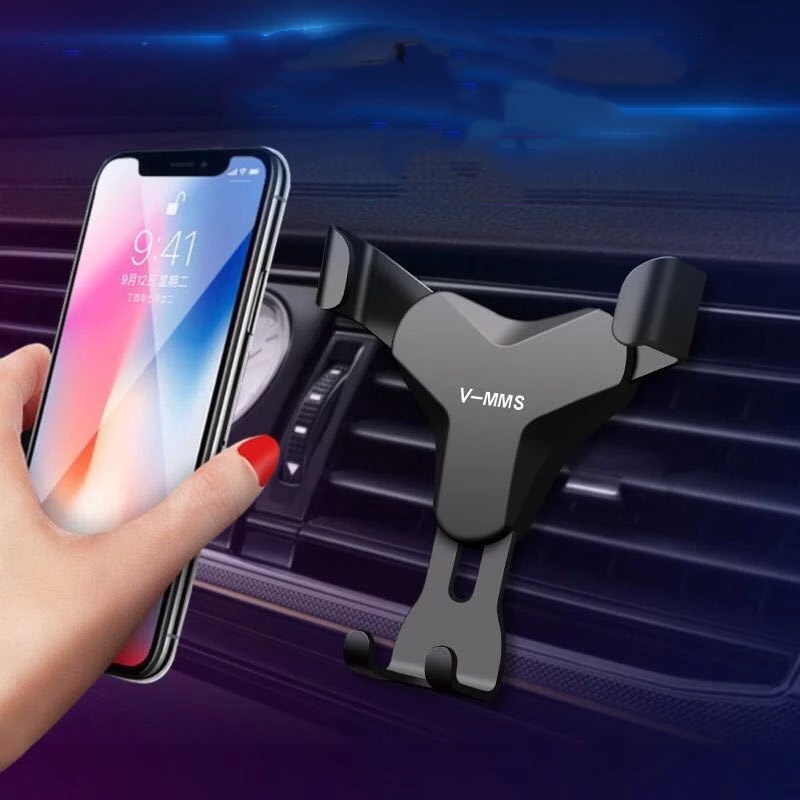 Stand Holder Smartphone Universal Tanpa Magnetik Untuk Ventilasi Ac Mobil