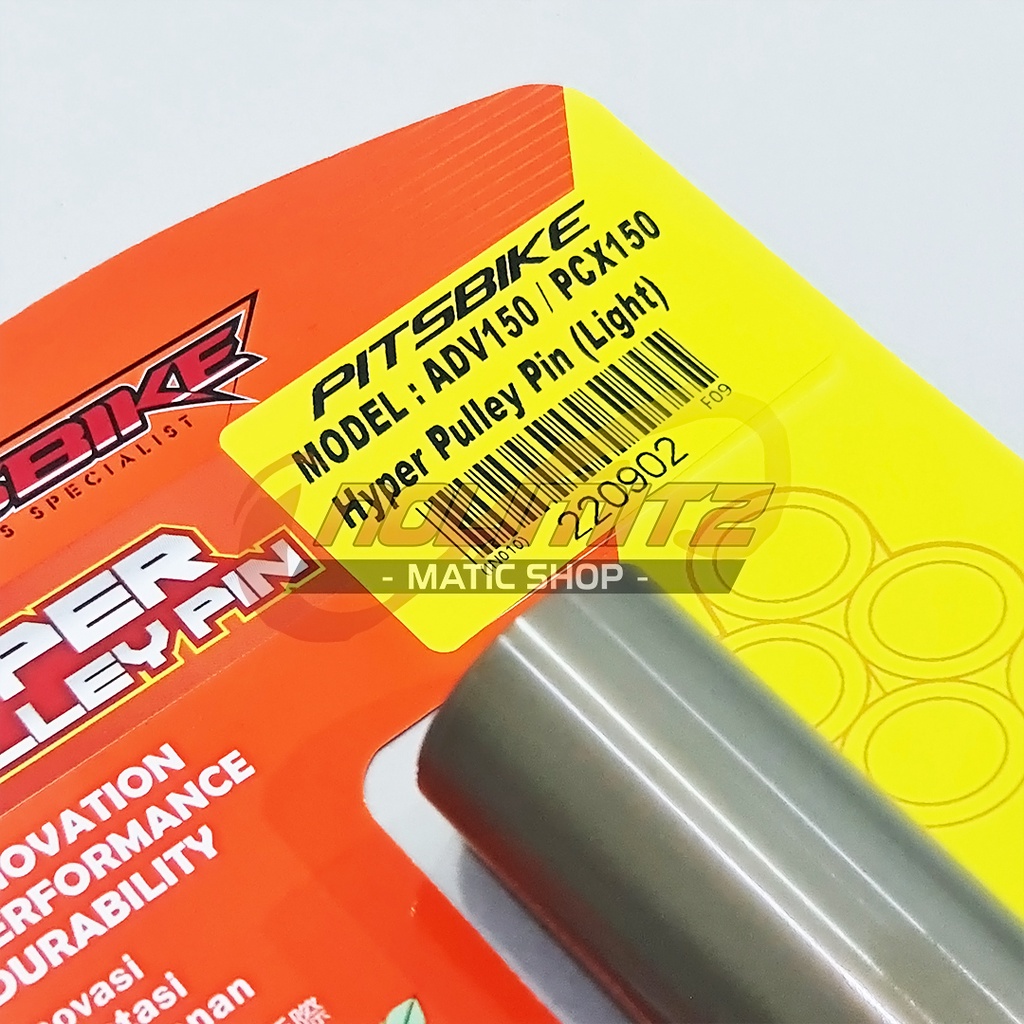 Hyper Pulley Pin Pitsbike Bushing CVT Rumah Roller Honda ADV PCX 150