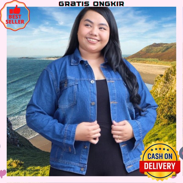 Jaket Denim Jumbo Cewek Wanita Levis Oversize Jaket Jeans Levis Wanita Jin Jaket Jeans Crop Jaket Wa