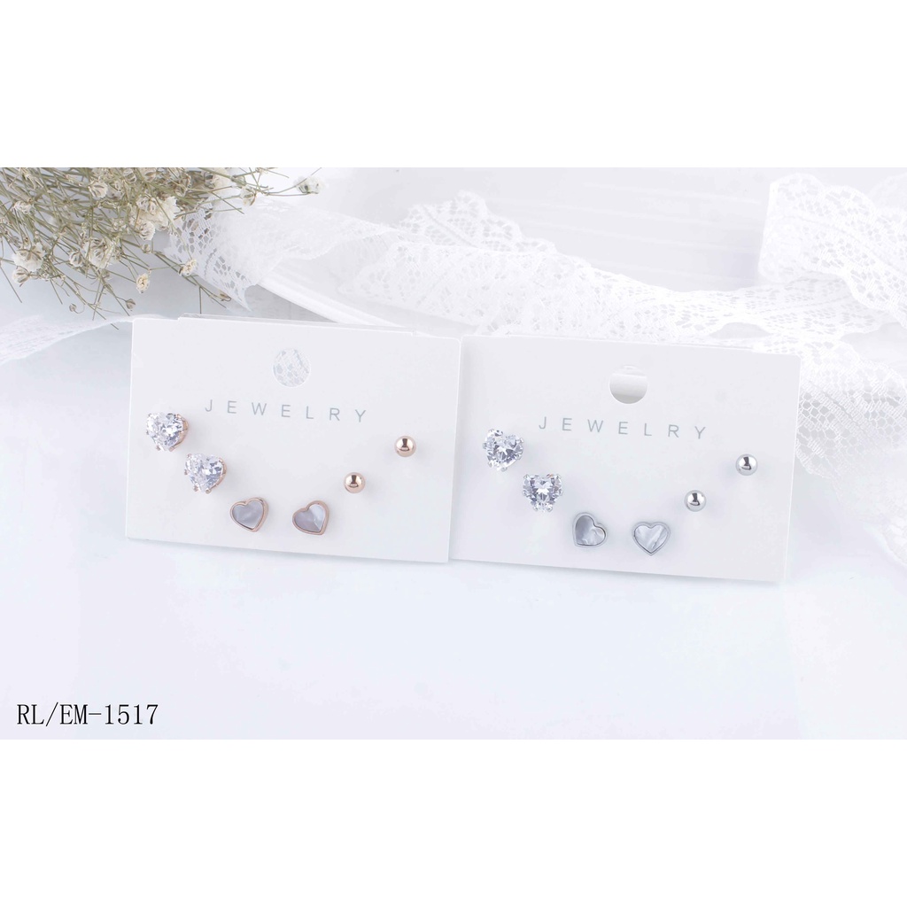 Anting Titanium Perhiasan Fashion 1088/1517/1336