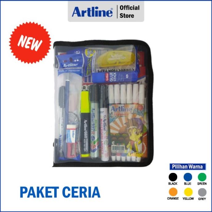

[COD] PAKET ALAT TULIS ARTLINE PAKET CERIA SET EKSLUSIF Kode 359