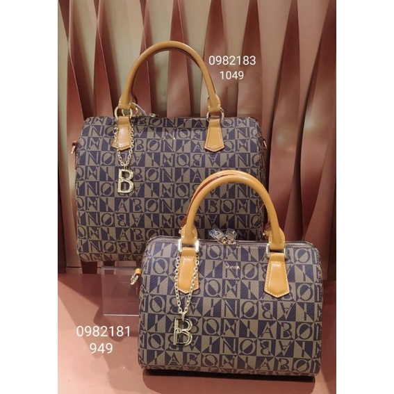 Bonia original monogram speedy chain B