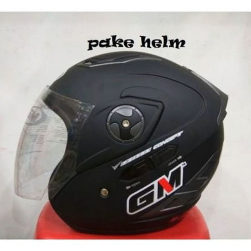 Helm Gm Interceptor 2 Kaca Hitam Doff