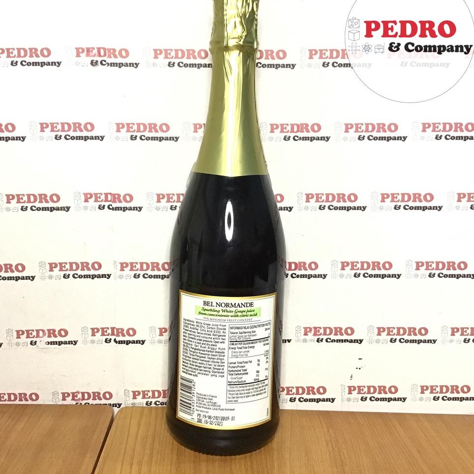

Ekstra benefit--Bel normande sparkling white grape 750 ml - anggur putih