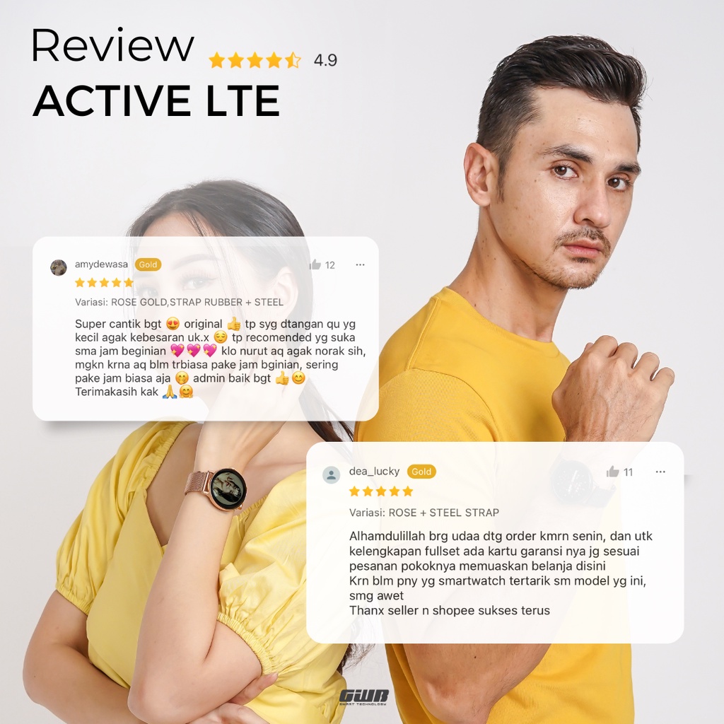 BERGARANSI✅ACTIVE LTE BISA TELEPONN  DARI JAM ( FOR IOS &amp; ANDROID) SMARTWATCHq