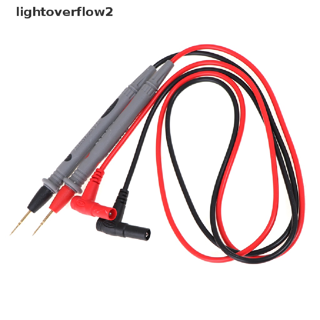 (lightoverflow2) 1000v20a Kabel Jepit Buaya Untuk Multimeter