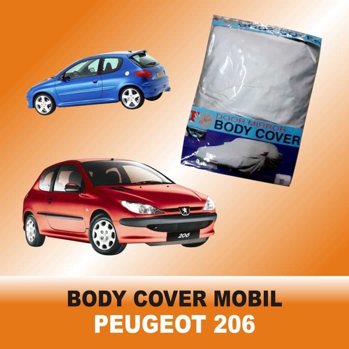 [READY] Aksesoris Sarung Cover Mobil Car Selimut Mobil Peugeot 206 / Perlengkapan Variasi Mobil Mura