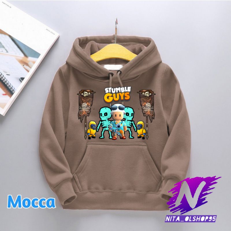 stumble guys game viral hoodie anak stumble guys viral