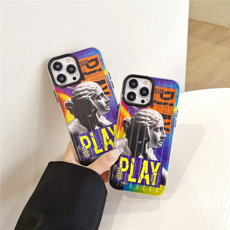 Soft Case TPU Matte Glossy Desain Patung Star Wars 3D Untuk IPhone 13 12 11 Pro Max