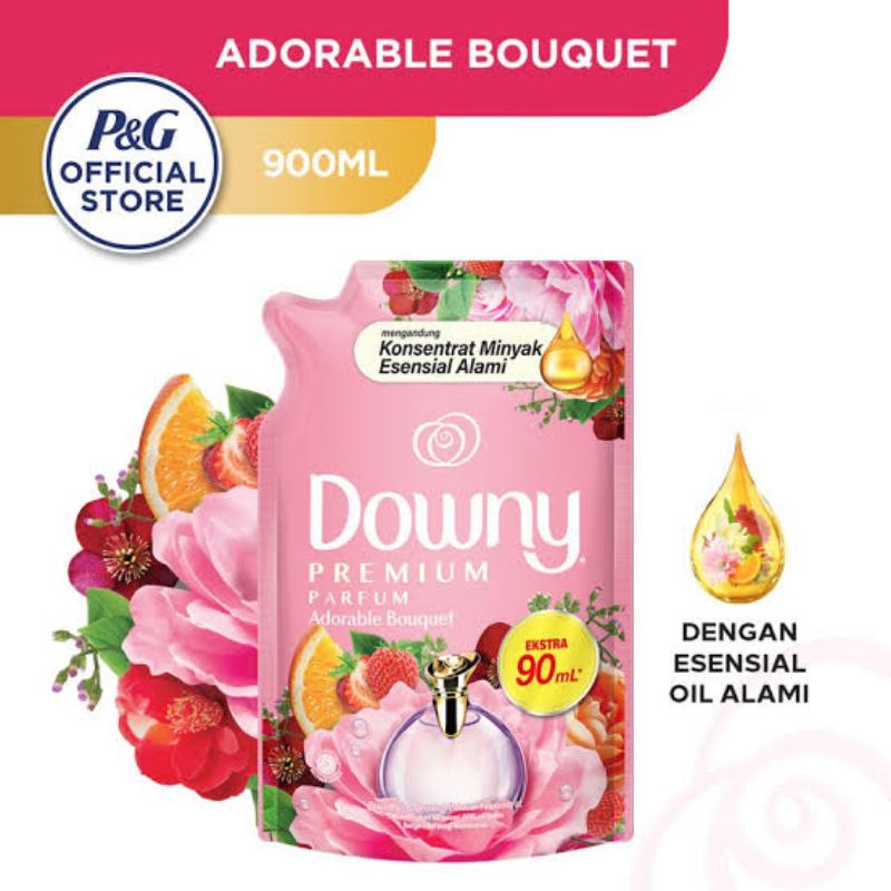 Downy pelembut &amp; pewangi pakaian, 550ml