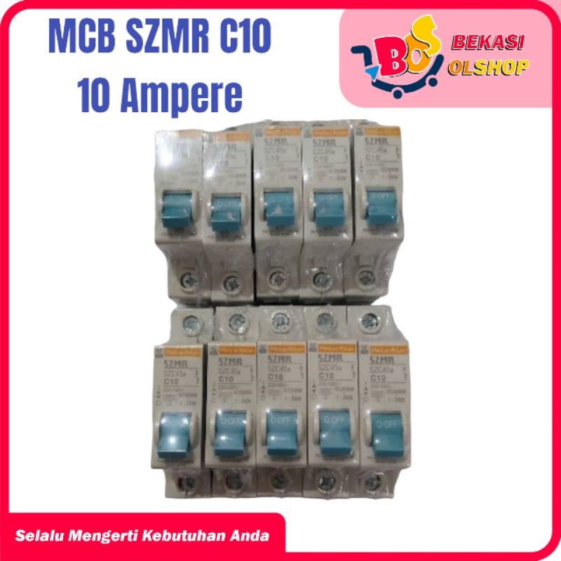 MCB SZMR C10 10 ampere atau NCB SXMR10 Ampere Meilan Rilpan