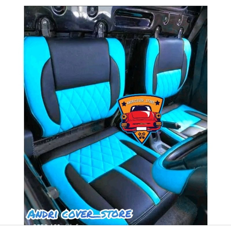 sarung jok apv Mega carry / cover jok mobil APV Mega carry / vareasi sarung jok mobil apv Mega carry
