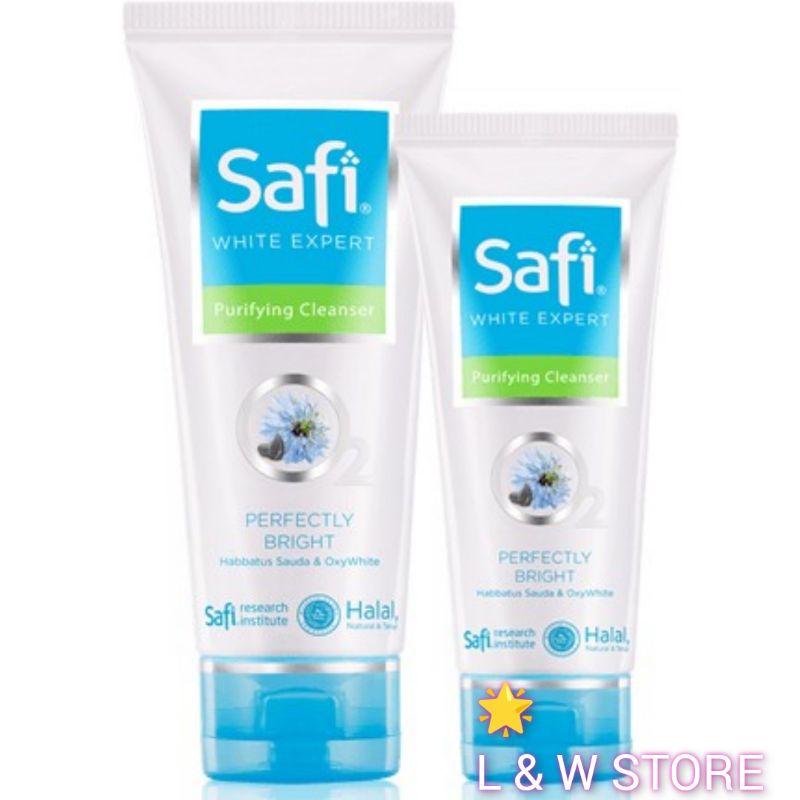 Safi White Expert Purifying Cleanser 50gr &amp; 100gr/HALAL