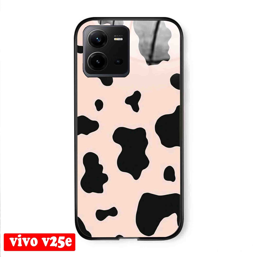 (J11) Softcase Vivo V25e  - Softcase kaca Vivo V25e - Case cantik Vivo V25e - Case Vivo V25e - Case 