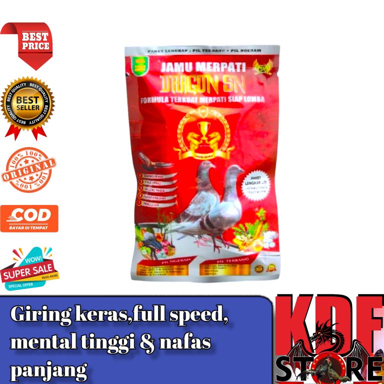 DRAGON SN/Jamu MERPATI DRAGON SN - Doping merpati - doro