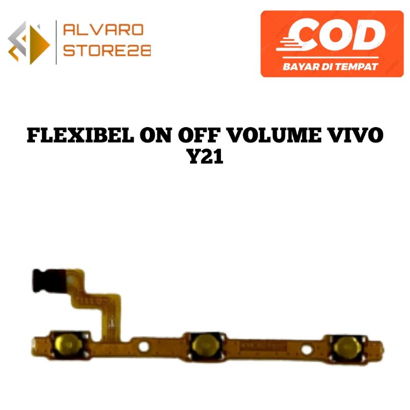 FLEXIBEL TOMBOL POWER ON OF DAN VOLUME VIVO Y21