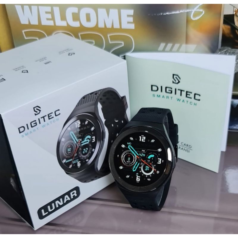 Digitec SmartWatch Lunar - Jam Tangan Waterproof Original