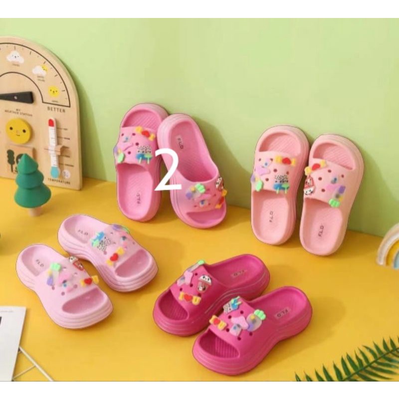 Sandal Fuji Jelly Anak Perempuan Sandal selop Import Anak Perempuan Sandal anak cewek nyaman Kekinian