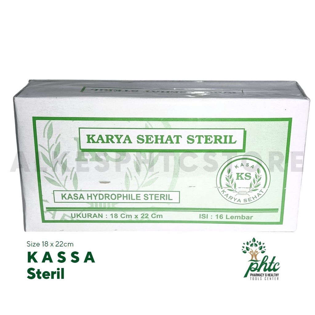 Kassa Steril Hydrophile l Kasa 18x22