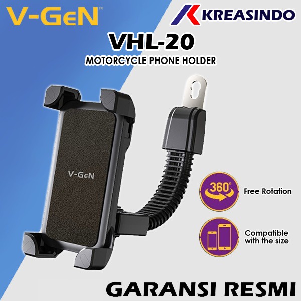 VGEN V-GeN VHL-20 Phone Holder Motor Bracket Pegangan HP