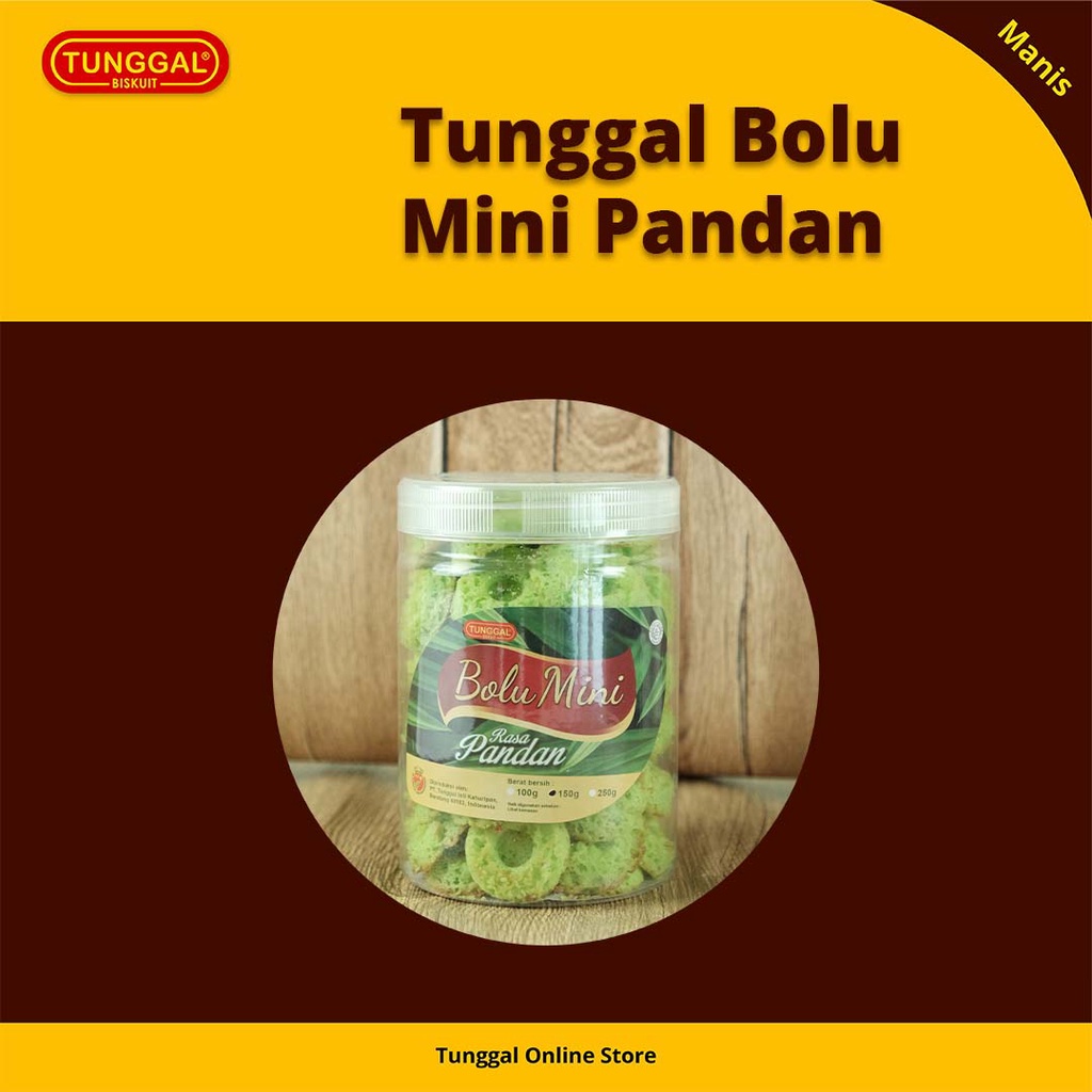 

Bolu Mini pandan Toples