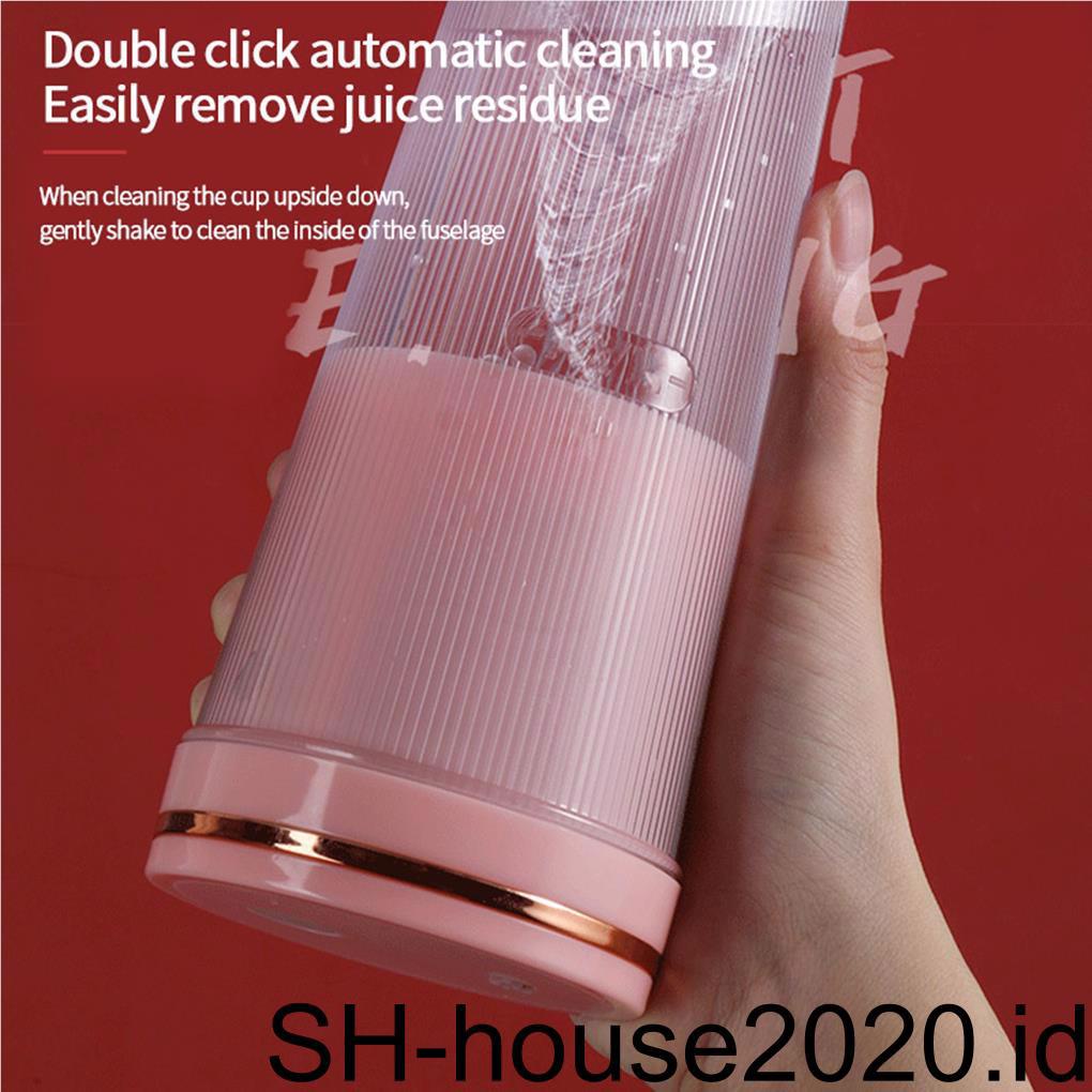 Juicer / Blender Elektrik Otomatis Portable Multifungsi Ukuran Kecil (house2020)