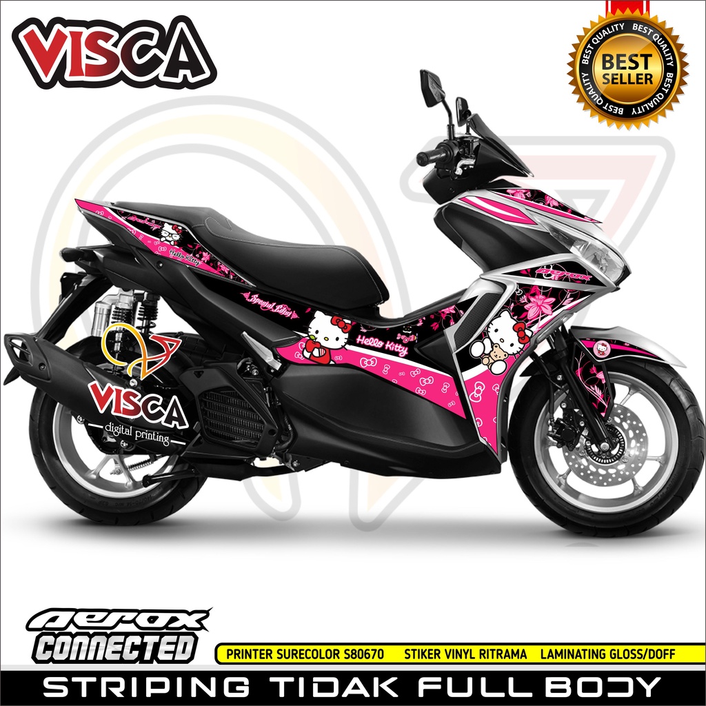 Stiker Aerox 155 keren Stiker Motor Aerox Striping Aerox Striping Aerox 155 New Stiker Aerox 155 Con