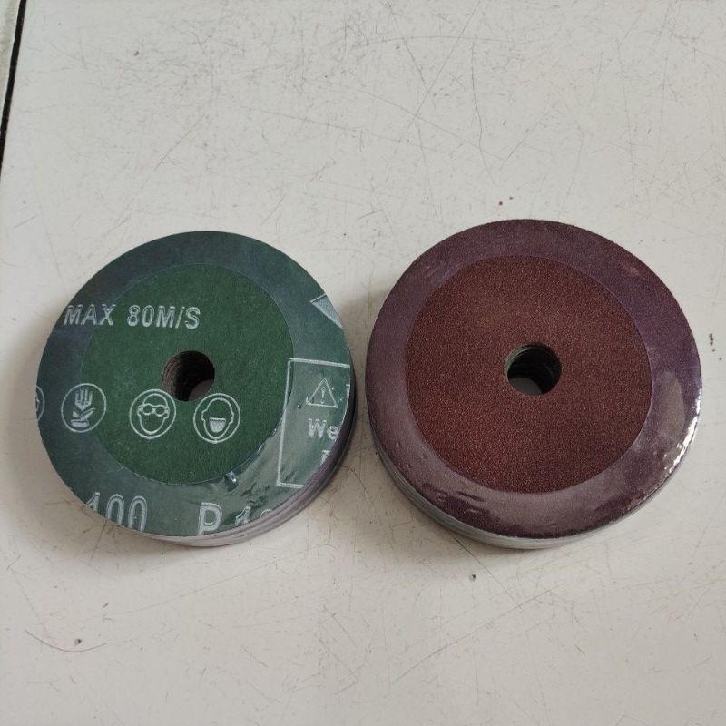 Amplas fiber disk 4&quot; / Amplas bulat 4&quot; / Amplas sanding disk 4&quot;