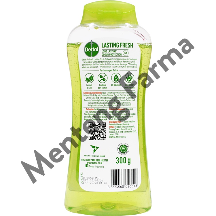 Sabun Mandi Cair Dettol ProFresh - Lasting Fresh (300 Gram)