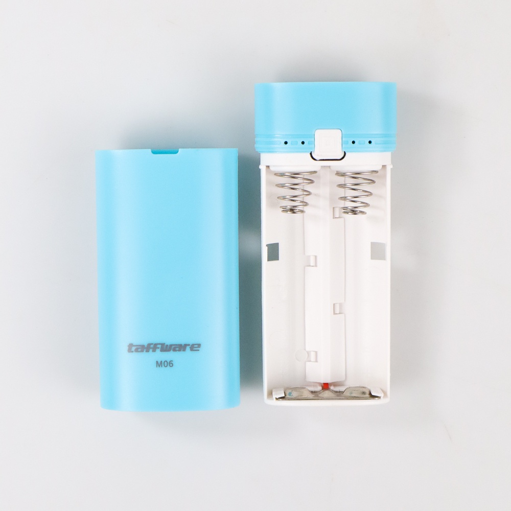 Taffware Case Power Bank DIY Untuk 2 PCS 18650 - CX - OMWB0FBL Blue