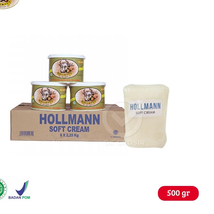 

BISA COD ✔️Hollman Soft Cream (500 gr)|SQ4